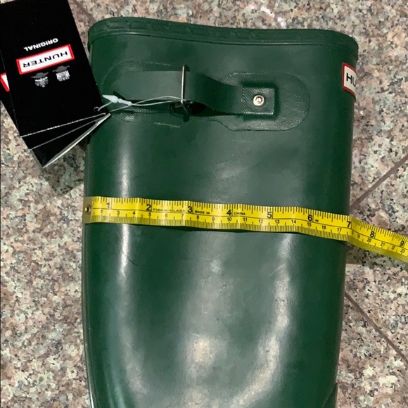 NWT! Hunter Tall Green Boots size 43 M10/F11 - Picture 9 of 17
